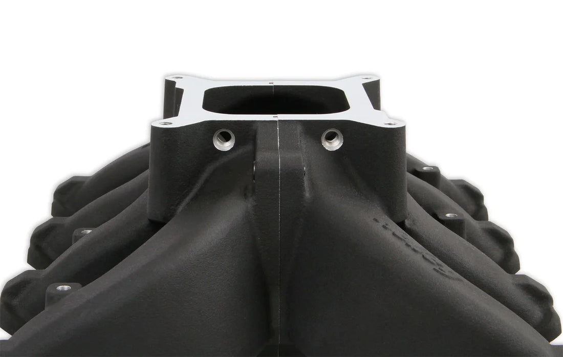 Holley Holley Single Plane Split-Design Race Intake Manifold- GM LS3/L92- Black-4150 300-291BK - Additional View 10