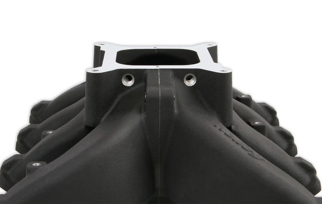 Holley Holley Single Plane Split-Design Race Intake Manifold- GM LS3/L92- Black-4150 300-291BK - Additional View 10