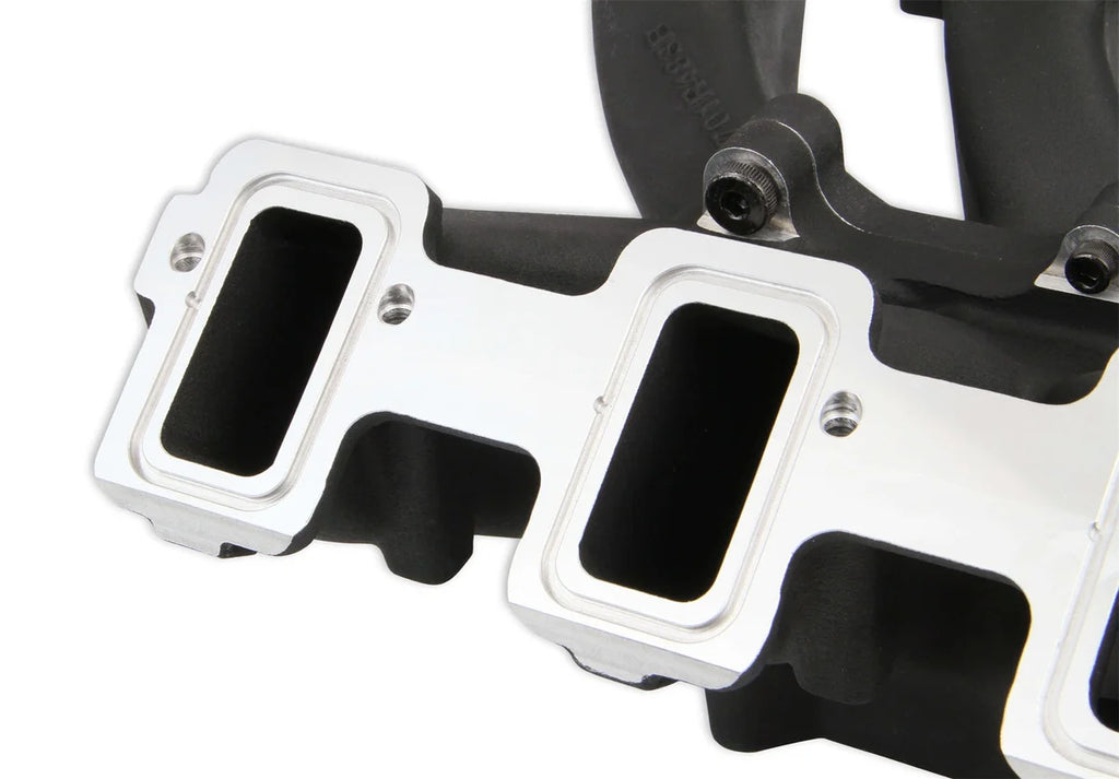 Holley Holley Single Plane Split-Design Race Intake Manifold- GM LS3/L92- Black-4150 300-291BK - Additional View 12