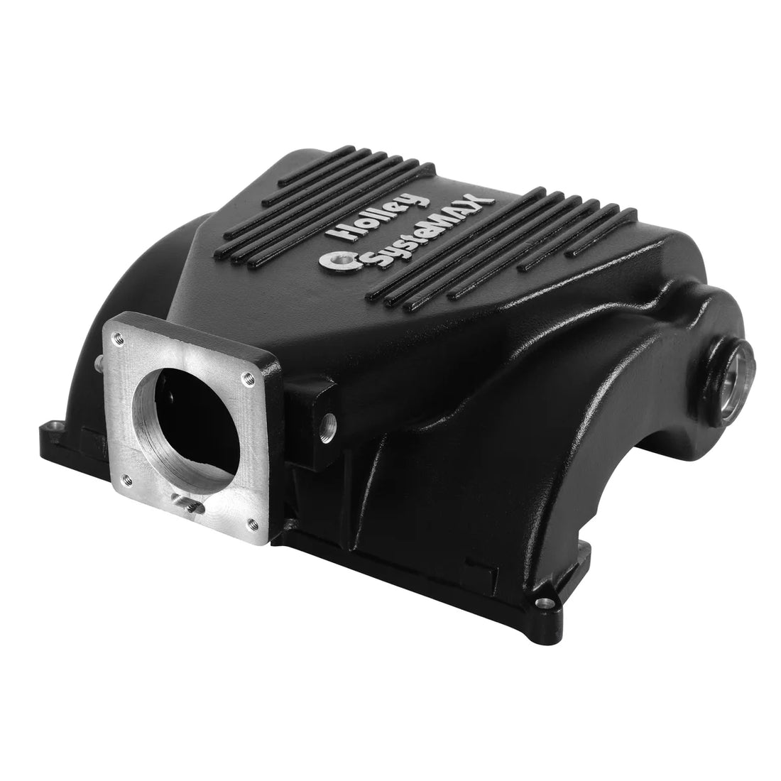 Holley Holley SysteMAX Intake - Ford Small Block V8 - Black Ceramic Coated 300-72BK - Additional View 6