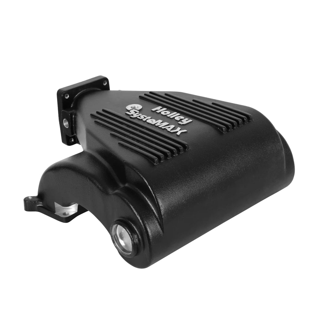 Holley Holley SysteMAX Intake - Ford Small Block V8 - Black Ceramic Coated 300-72BK - Additional View 7