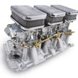 Load image into Gallery viewer, Holley Holley Tri-Power 3x2 SBC Intake and Carburetor Kit 300-522SA - Main Product View