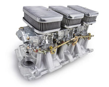 Load image into Gallery viewer, Holley Holley Tri-Power 3x2 SBC Intake and Carburetor Kit 300-522SA - Main Product View