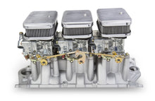 Load image into Gallery viewer, Holley Holley Tri-Power 3x2 SBC Intake and Carburetor Kit 300-522SA - Side View
