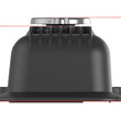 Load image into Gallery viewer, Holley Holley Valve Covers - Muscle Series - Finned - SBC - Satin Black Machined 241-135 - Detail View