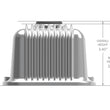 Load image into Gallery viewer, Holley Holley Valve Covers - Vintage Series - Finned - SBC - Polished - Side View