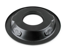 Load image into Gallery viewer, Holley Holley branded 14" Black Air Cleaner assembly with reusable gauze filter element 120-102B - Installation View