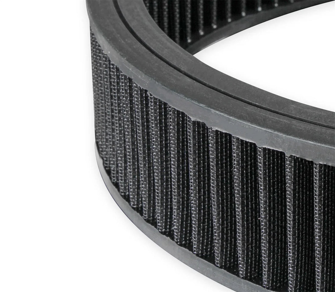 Holley Holley branded 14" Black Air Cleaner assembly with reusable gauze filter element 120-102B - Additional View 5