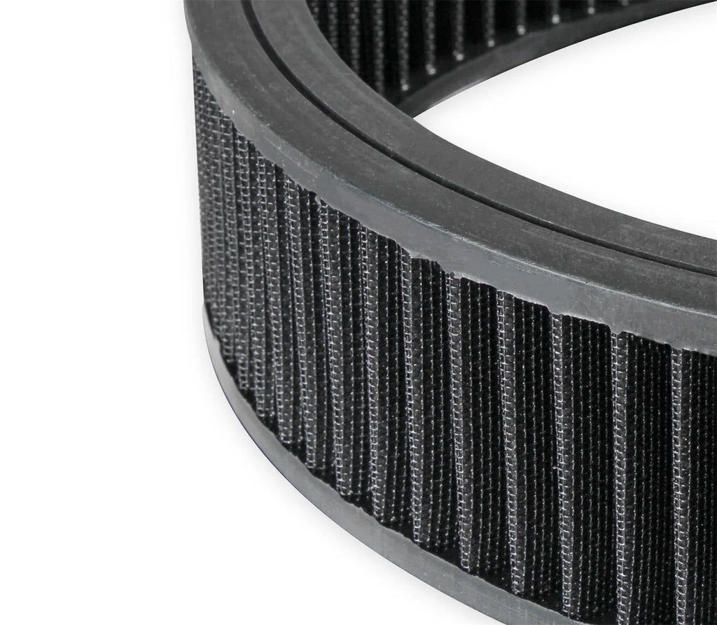 Holley Holley branded 14" Black Air Cleaner assembly with reusable gauze filter element 120-102B - Additional View 5