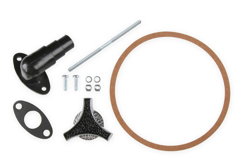 Holley Holley branded 14" Black Air Cleaner assembly with reusable gauze filter element 120-102B - Additional View 6