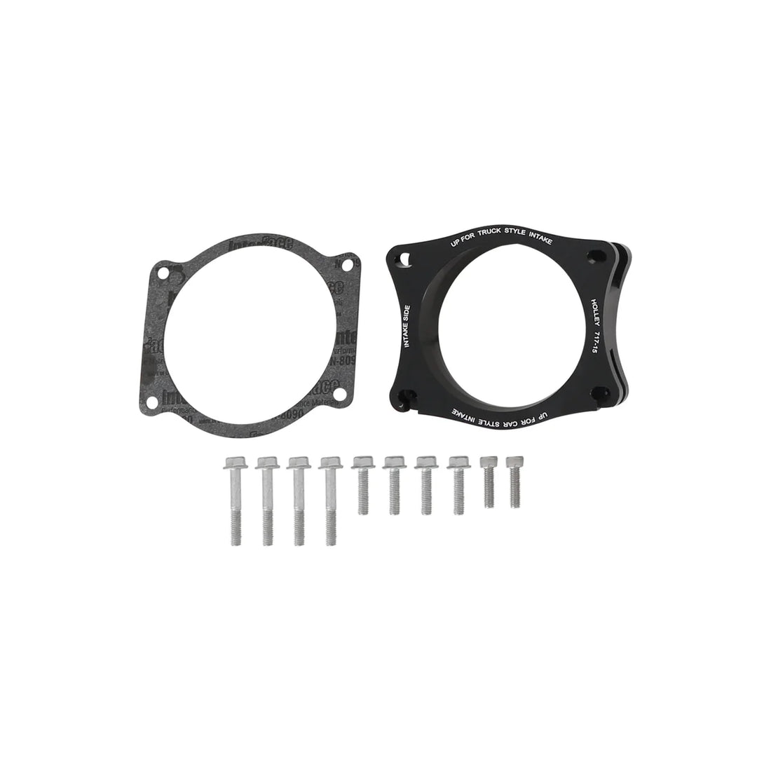 Holley Hydraulic Power Steering Add-on System for LT4 Wet Sump Engines- Black Finish 20-222BK - Kit Contents