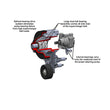 Load image into Gallery viewer, Holley Hydraulic Power Steering Add-on System for LT4 Wet Sump Engines- Black Finish 20-222BK - Additional View 11
