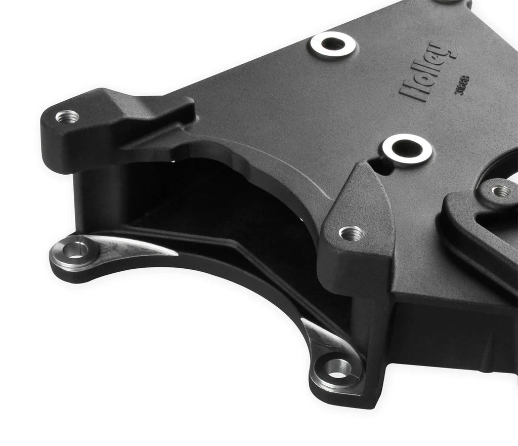 Holley Includes Alternator, Power Steering Pump & Pulleys 20-143BK - Additional View 5