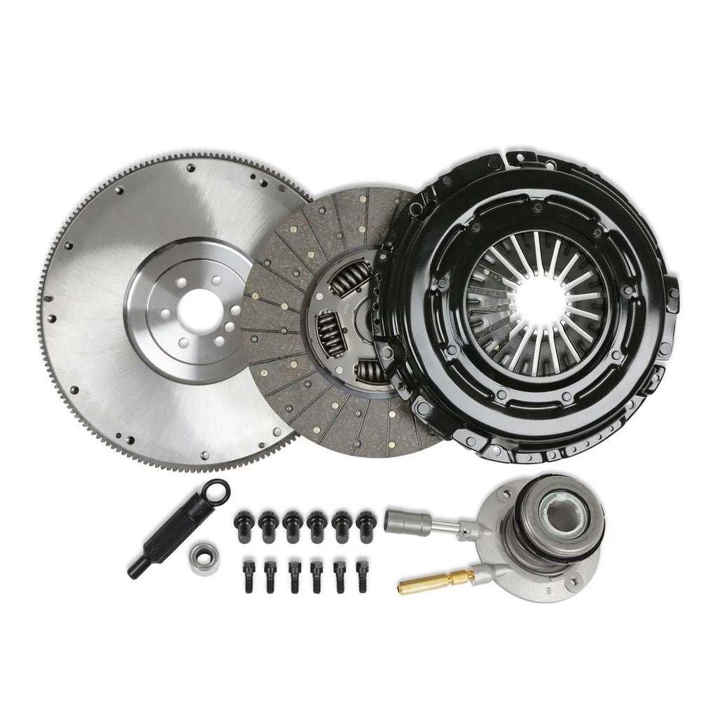 Holley - Includes Flywheel, Clutch, Hydraulic Release Bearing, Hardware 319-575 - Main Product View