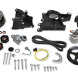 Load image into Gallery viewer, Holley Includes R4 A/C Compressor, Alternator, Power Steering Pump, Belt &amp; Pulleys 20-136BK - Back View