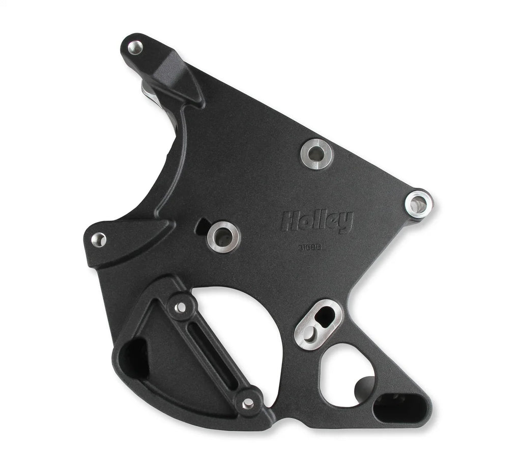 Holley Includes R4 A/C Compressor, Alternator, Power Steering Pump, Belt & Pulleys 20-136BK - Additional View 7
