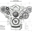 Load image into Gallery viewer, Holley Includes R4 A/C Compressor, Alternator, Power Steering Pump, Belt &amp; Pulleys 20-136BK - Dimension Reference
