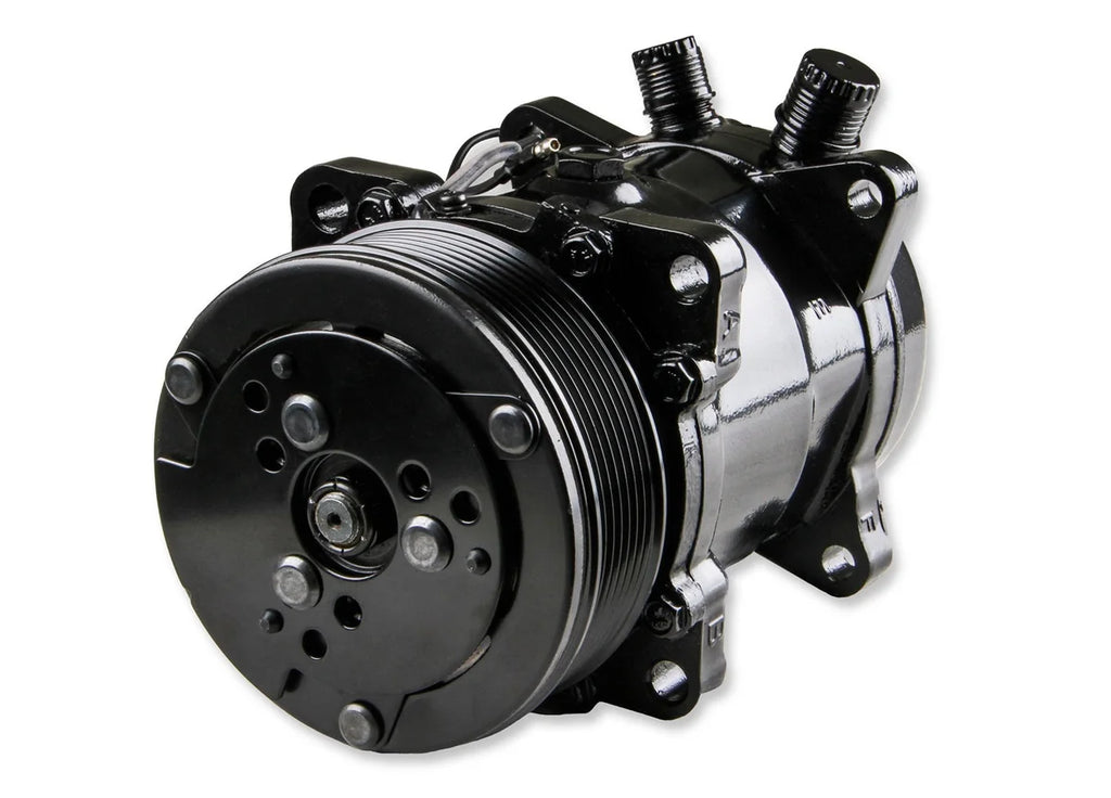 Holley Includes SD508 A/C Compressor, Alternator, P/S Pump, Tensioner, Belt, & Pulleys 20-137BK - Additional View 8