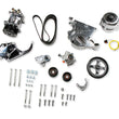 Load image into Gallery viewer, Holley Includes SD508 A/C Compressor, Alternator, P/S Pump, Tensioner, Belt, &amp; Pulleys 20-137P - Side View