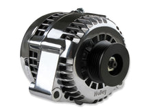 Load image into Gallery viewer, Holley Includes SD508 A/C Compressor, Alternator, P/S Pump, Tensioner, Belt, &amp; Pulleys 20-137P - Back View