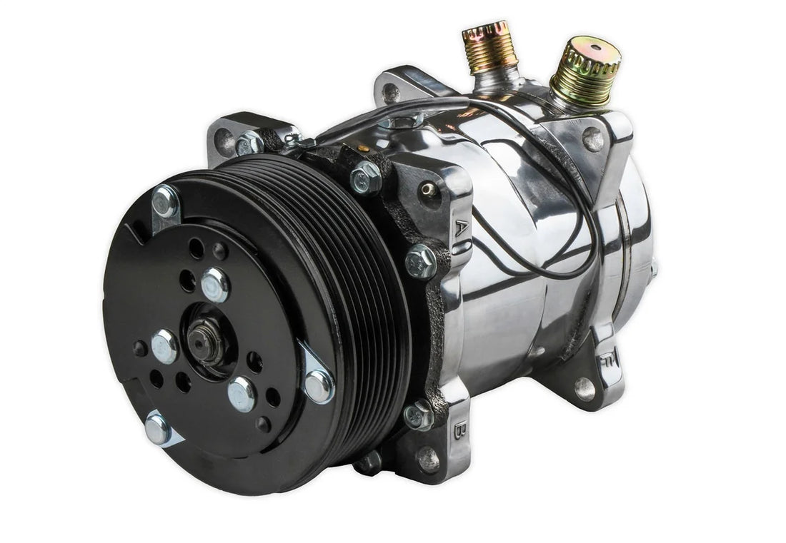 Holley Includes SD508 A/C Compressor, Alternator, P/S Pump, Tensioner, Belt, & Pulleys 20-137P - Additional View 10