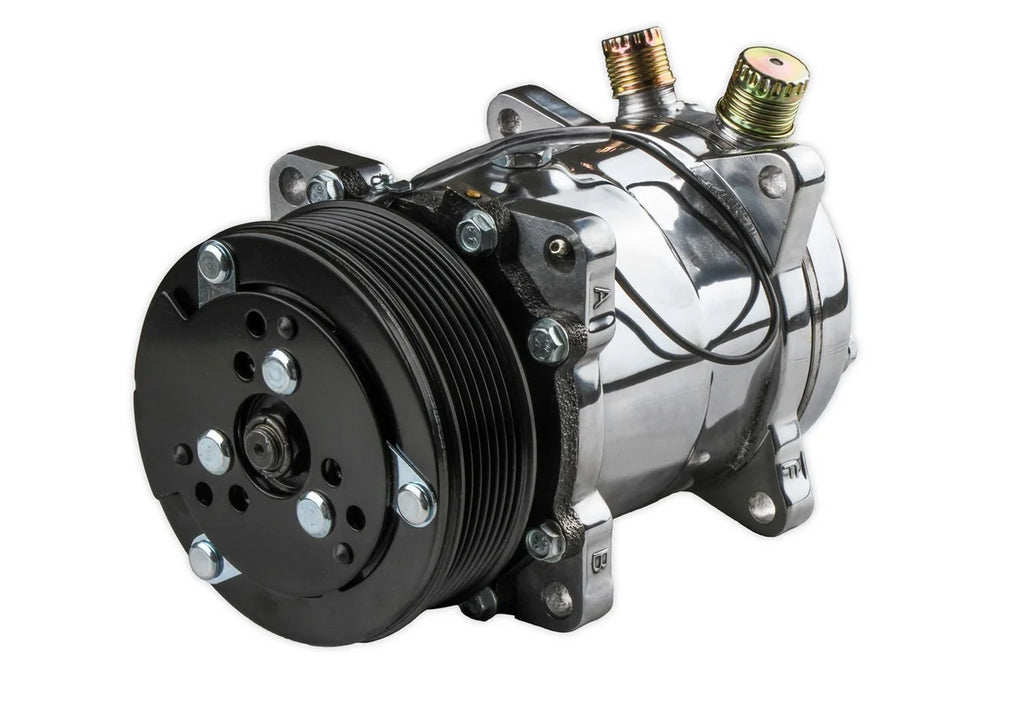 Holley Includes SD508 A/C Compressor, Alternator, P/S Pump, Tensioner, Belt, & Pulleys 20-137P - Additional View 10