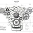 Load image into Gallery viewer, Holley Includes SD508 A/C Compressor, Alternator, P/S Pump, Tensioner, Belt, &amp; Pulleys 20-137P - Dimension Reference