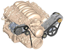 Load image into Gallery viewer, Holley Includes SD508 A/C Compressor, Alternator, P/S Pump, Tensioner, Belt, &amp; Pulleys - Main Product View