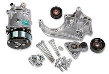 Load image into Gallery viewer, Holley - Includes SD508 A/C Compressor, Tensioner, &amp; Pulleys - Side View