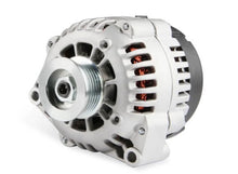 Load image into Gallery viewer, Holley Includes SD7 A/C Compressor, Alternator, P/S Pump, Tensioner, Belt, &amp; Pulleys 20-162 - Side View