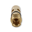 Load image into Gallery viewer, Holley Inlet Needle Titanium Seat Size 0.150" 6-521 - Side View