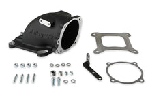 Load image into Gallery viewer, Holley Intake Elbow 4150 Ford TB Flange - Black 300-240FBK
