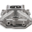 Load image into Gallery viewer, Holley Intake Manifold 1957-1986 262ci-400ci, 1987-later with Aluminum Heads 300-261 - Back View