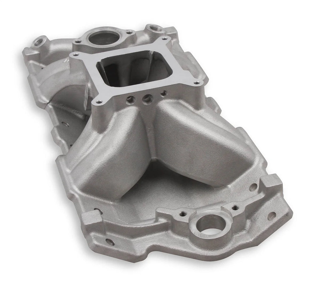 Holley Intake Manifold 1957-1986 262ci-400ci, 1987-later with Aluminum Heads 300-261 - Additional View 5