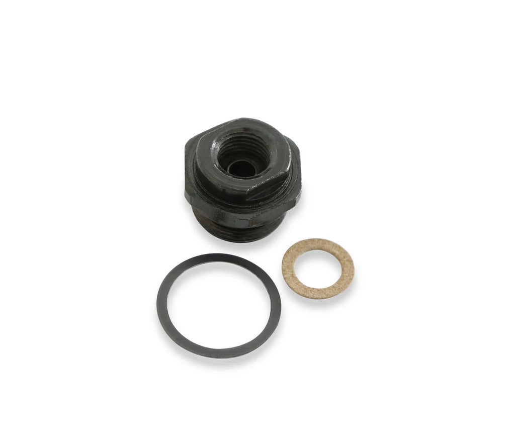 Holley Inverted Flare Fitting Tube 5/16" Thread 7/8-20 (A) x 1/2-20 (B) 26-27 - Back View