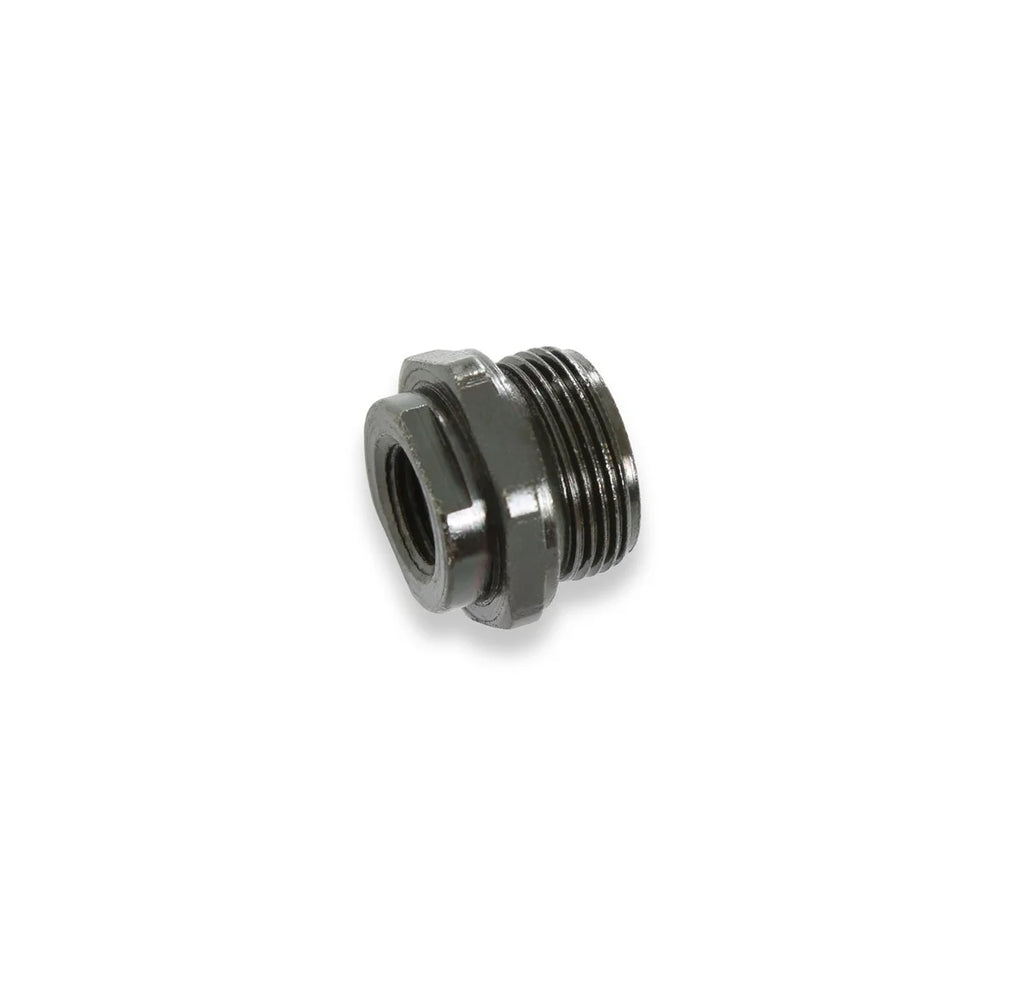 Holley Inverted Flare Fitting Tube 5/16" Thread 7/8-20 (A) x 1/2-20 (B) 26-27 - Installation View