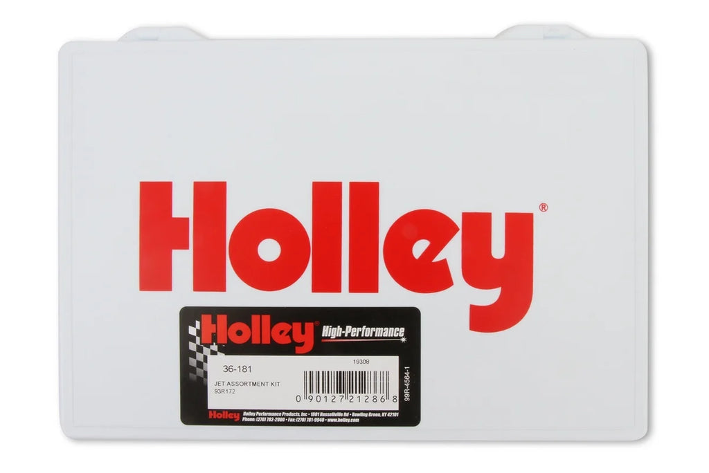 Holley Jet Assortment Kit 36-181 - Side View