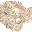 Load image into Gallery viewer, Holley LS A/C Accessory Drive Bracket 20-133 - Main Product View