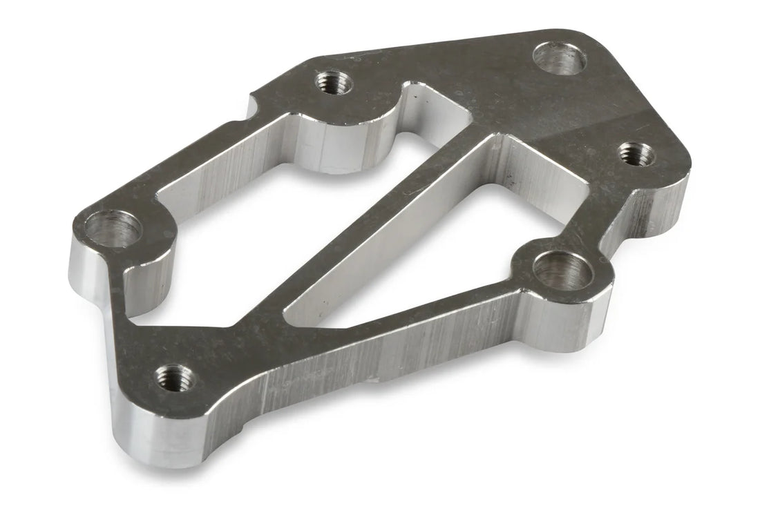 Holley LS Accessory Drive Bracket - Installation Kit for Standard (Short) Alignment - Side View