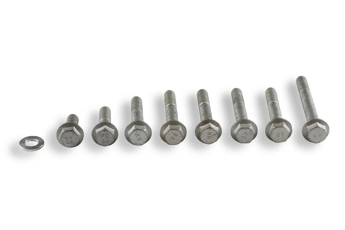 Holley LS Accessory Drive Bracket - Installation Kit for Standard (Short) Alignment - Installation View