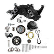 Load image into Gallery viewer, Holley LS Engine Drive includes Alternator, Tensioner, Crank Damper, Belt, &amp; Pulleys 20-187BK - Main Product View