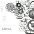 Load image into Gallery viewer, Holley LS High-Mount A/C Accessory Drive Bracket - Fits Sanden SD508 or SD7 Comp. - Dimension Reference
