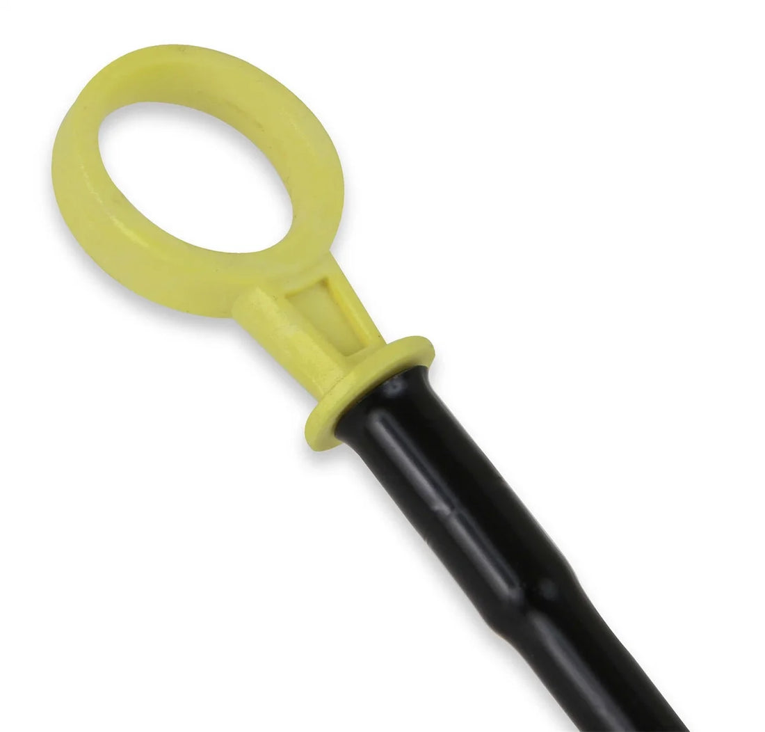 Holley LS Oil Dipstick and Tube Kit for use with LS Retro-fit Oil Pans 302-15 - Side View