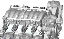 Load image into Gallery viewer, Holley LS Valve Covers - Satin Black Textured Finish 241-91 - After Installation