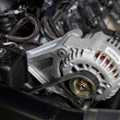 Load image into Gallery viewer, Holley LS/LT High-Mount Accessory Drive Bracket - Driver's Side P/S &amp; Alt Bracket - Back View