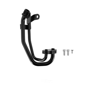 Holley Line Adapter Manifold for SD7 A/C Compressor - SBF, Driver Side Exit 97-443 - Main Product View