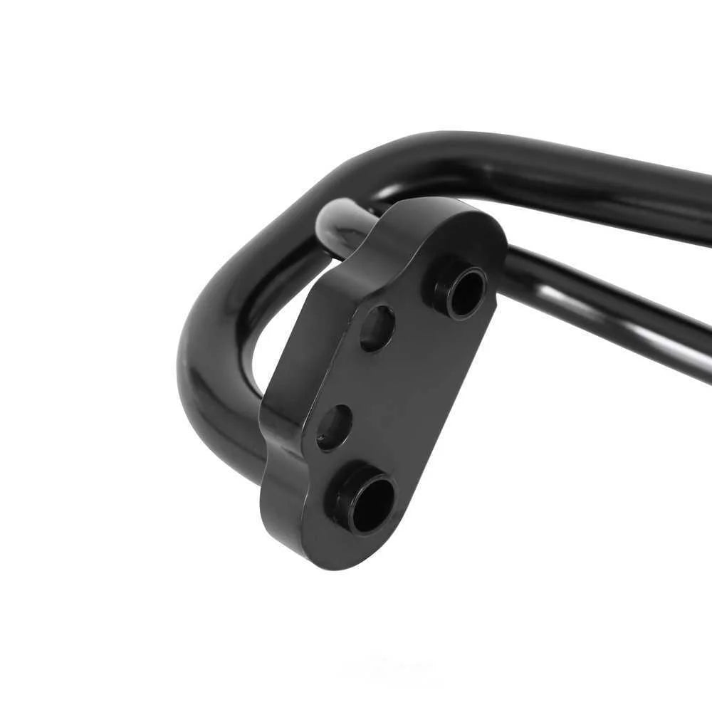 Holley Line Adapter Manifold for SD7 A/C Compressor - SBF, Driver Side Exit 97-443 - Installation View