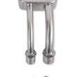 Load image into Gallery viewer, Holley Line Adapter for SD7 Air Condtioning Compressor 199-201 - Side View