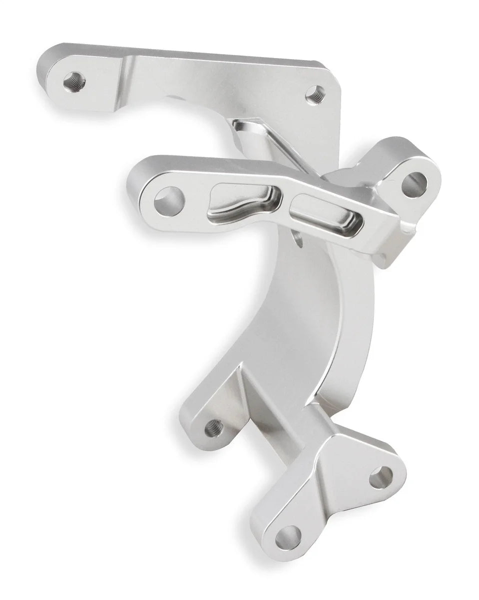Holley Low Mount A/C Brackets for the Gen 5 LT4/LT1 Dry Sump Engines 20-210 - Side View