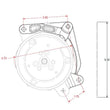 Load image into Gallery viewer, Holley Low Mount A/C Brackets for the Gen 5 LT4/LT1 Dry Sump Engines 20-210 - Additional View 9